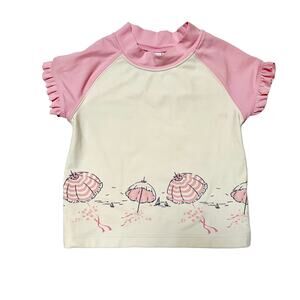 Janie And Jack Umbrella Rash Guard Size 4